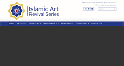Desktop Screenshot of islamicartrevival.com