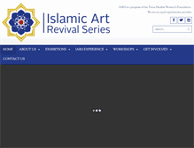 Tablet Screenshot of islamicartrevival.com